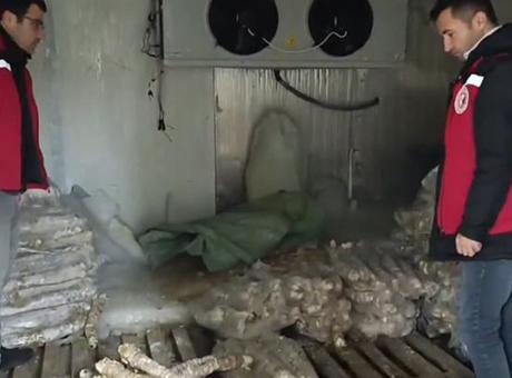 Manisa’da şoke eden manzara! 4 milyon liralık bozulmuş kokoreç ele geçirildi