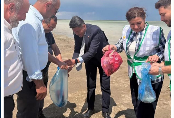 Çevre Haftası kapsamında Seyfe Gölü Piknik Alanını ziyaret etti.